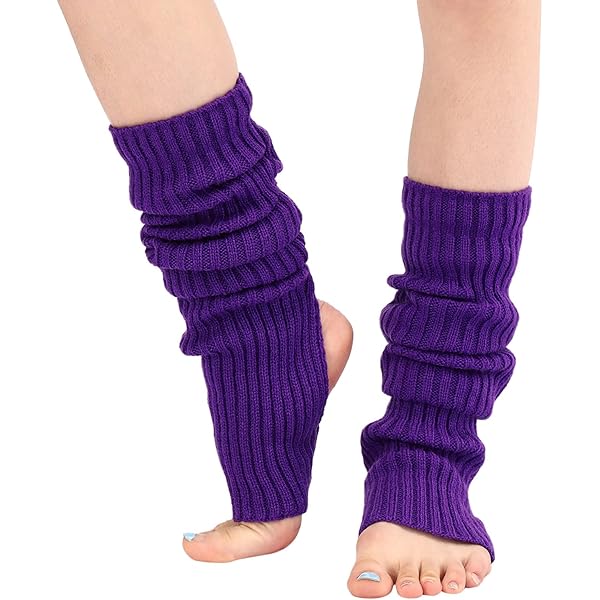 Ailezt Leg Warmers for Women plus Size Wool Ribbed Knit